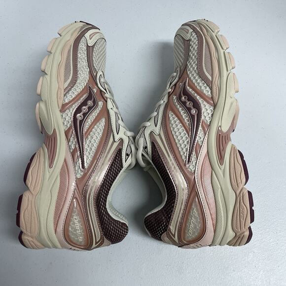 Saucony ProGrid Omni 9 Ivory Peony S70739 15 Size 9.5 Runner Workout White Pink main image 6